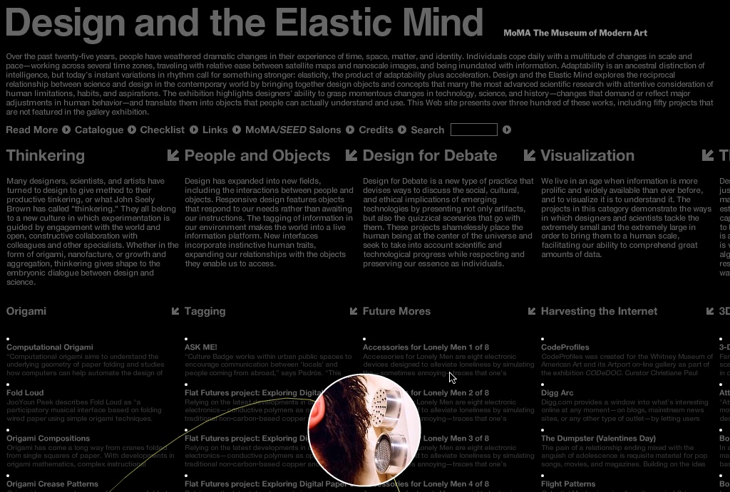 Design and the Elastic Mind